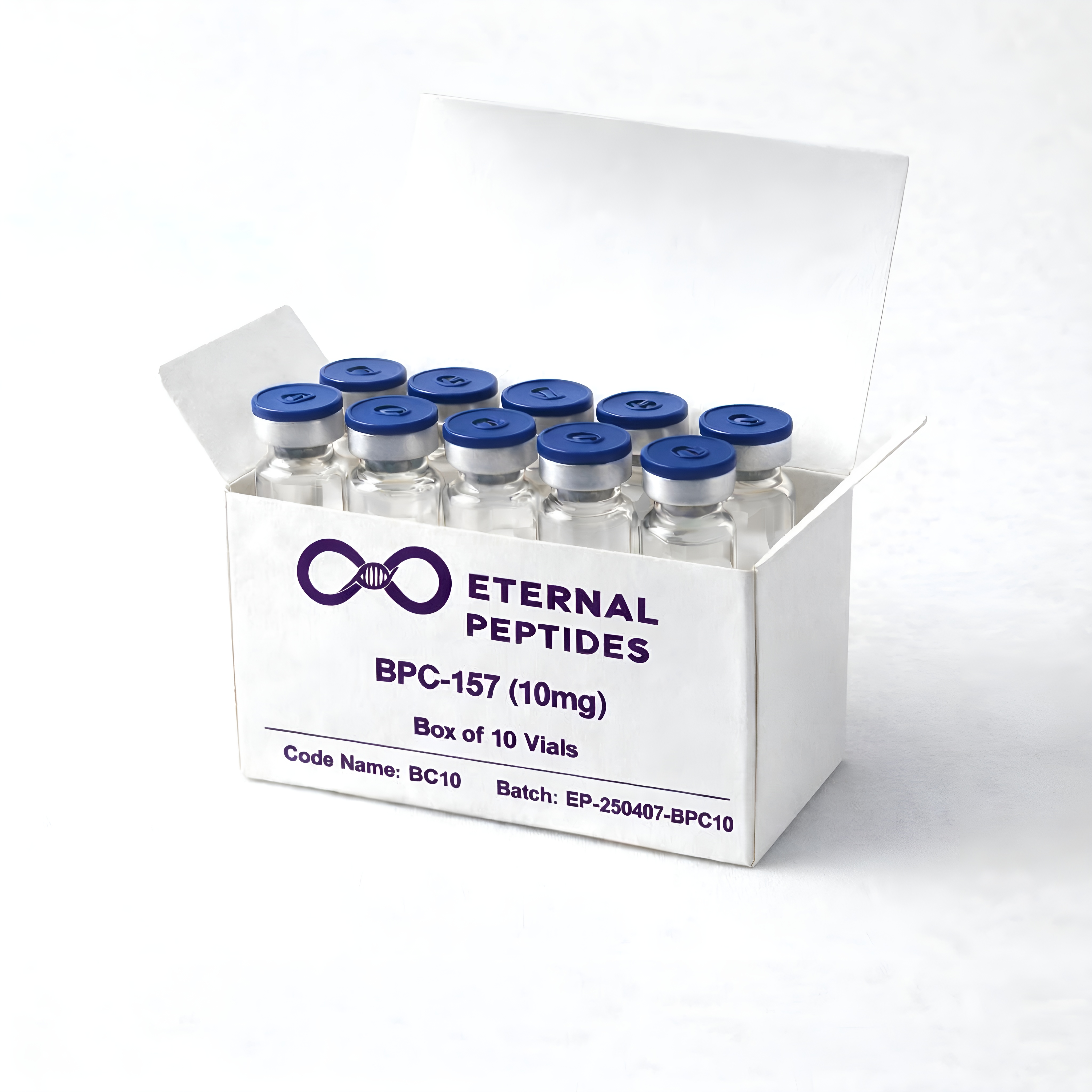 BPC-157 (10mg) - Box of 10 Vials