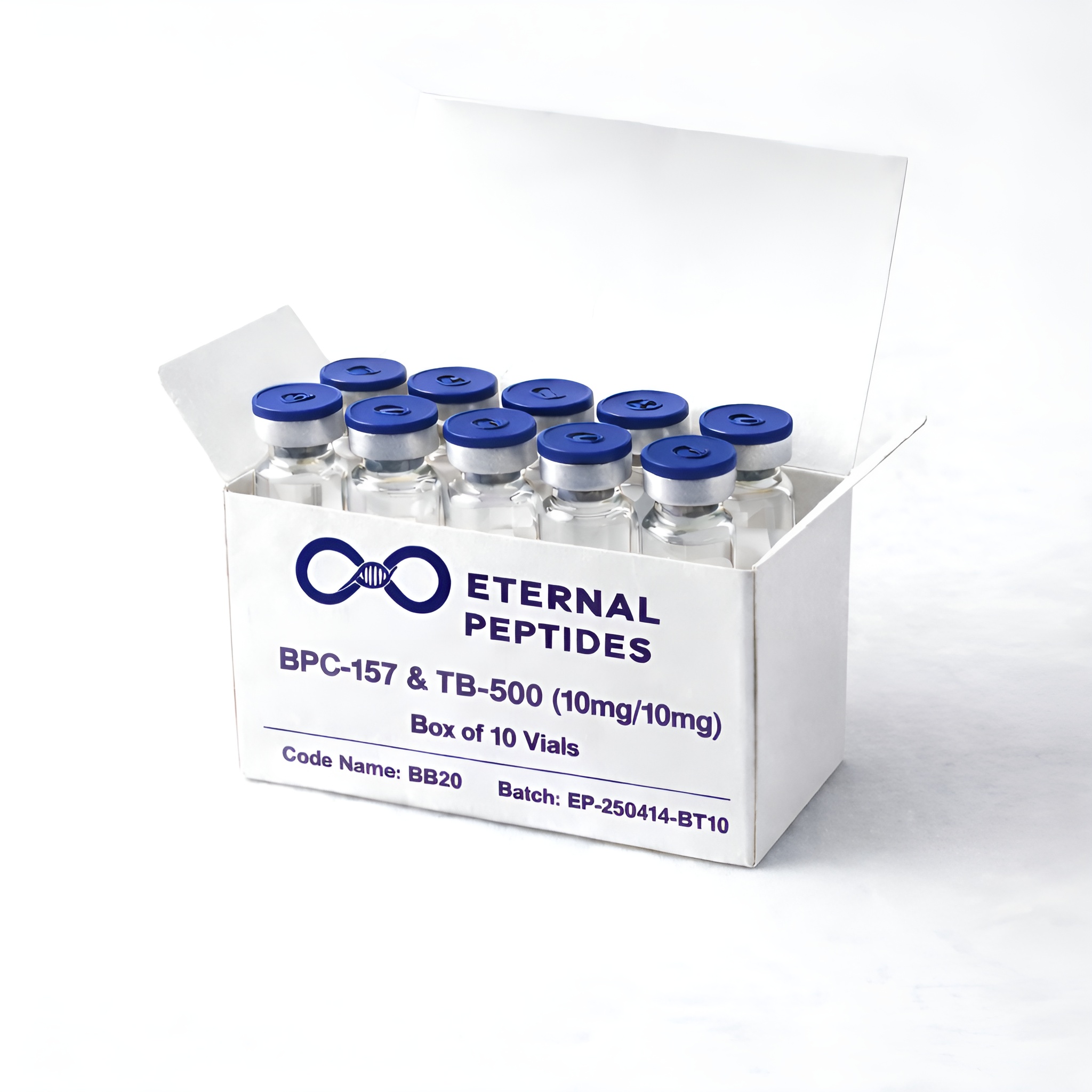 BPC-157 & TB-500 (10mg/10mg) Blend - Box of 10 Vials