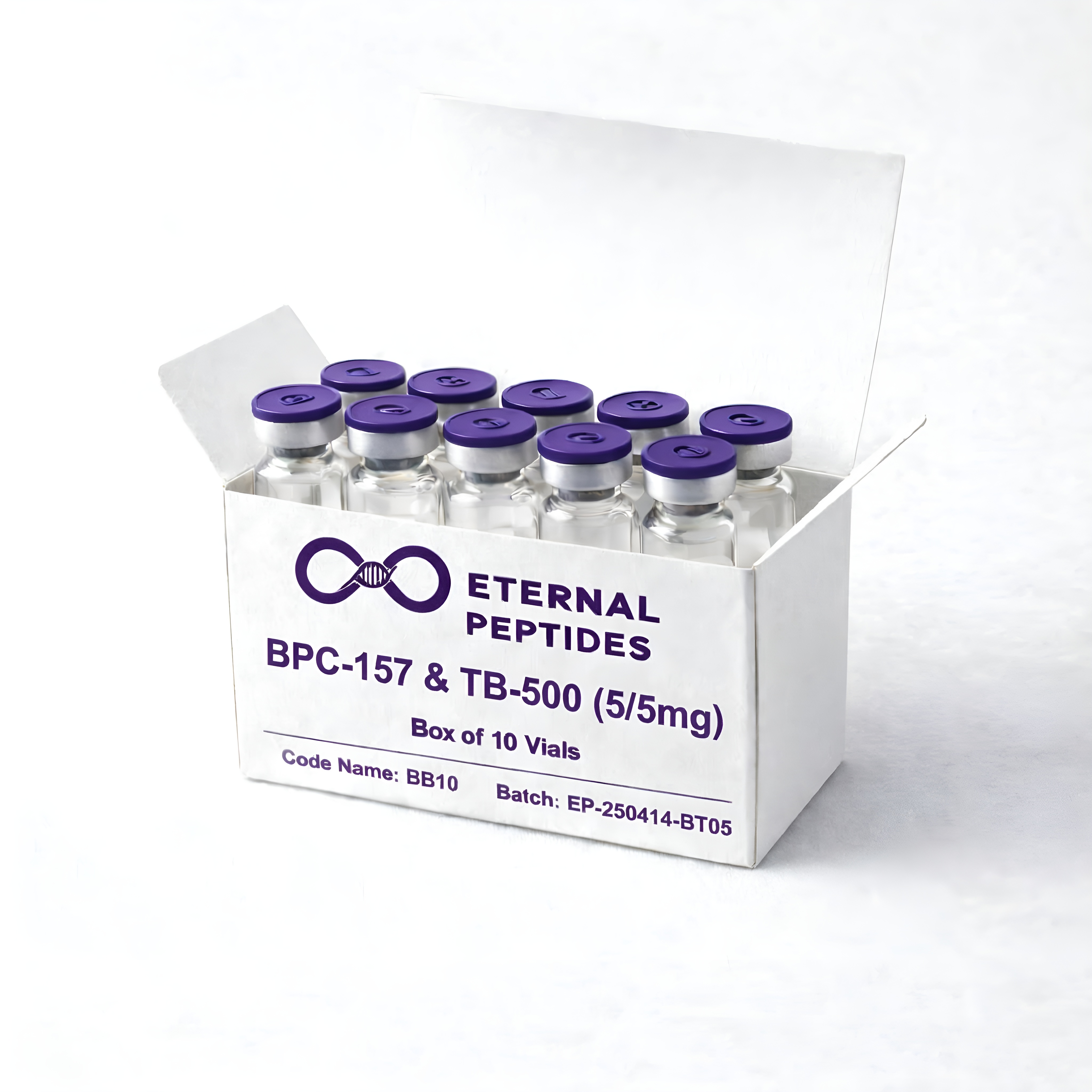 BPC-157 & TB-500 (5mg/5mg) Blend - Box of 10 Vials