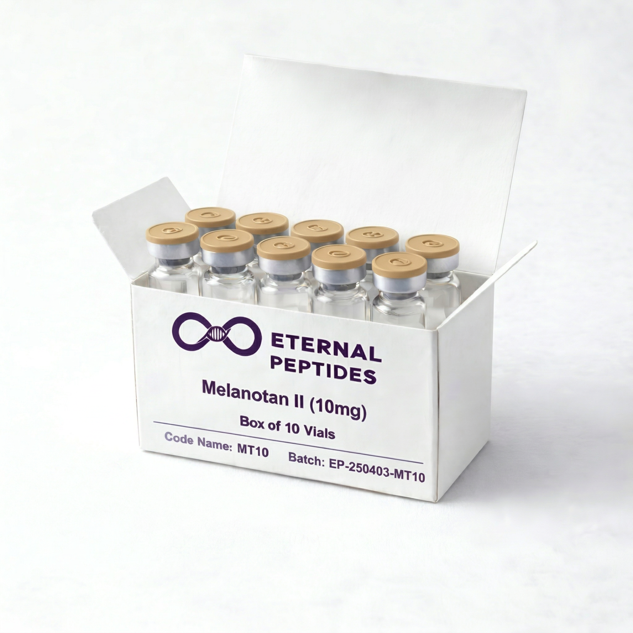 Melanotan II (10mg) - Box of 10 Vials