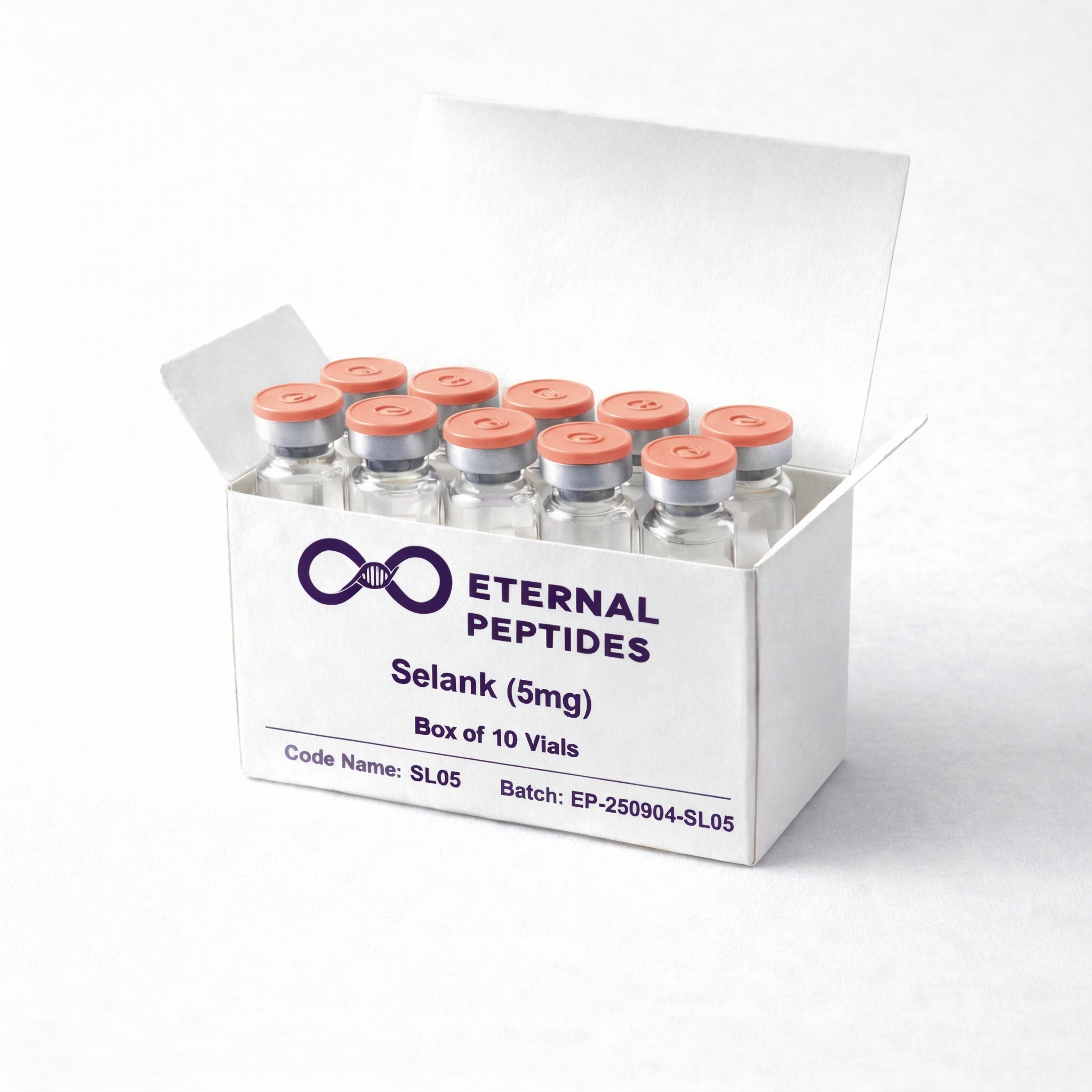 Selank (5mg) - Box of 10 Vials