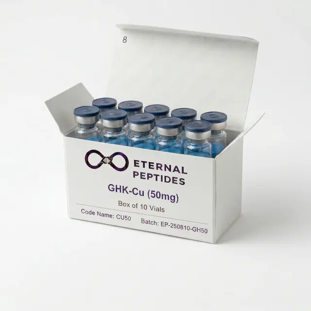 GHK-Cu (50mg) - Box of 10 Vials