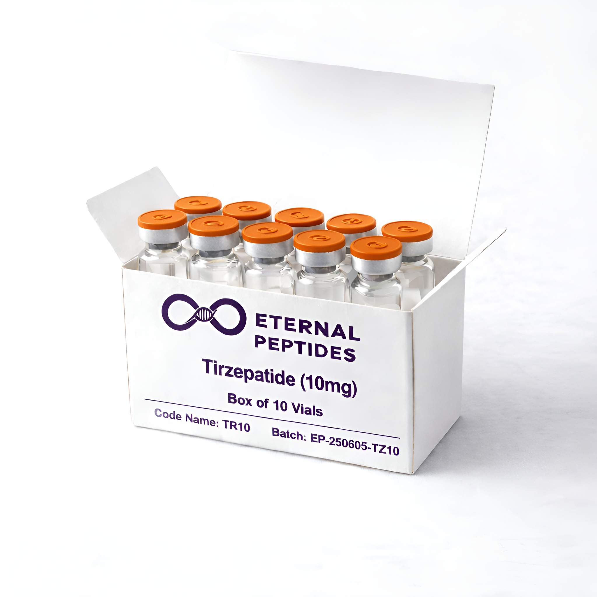 Tirzepatide (10mg) - Box of 10 Vials