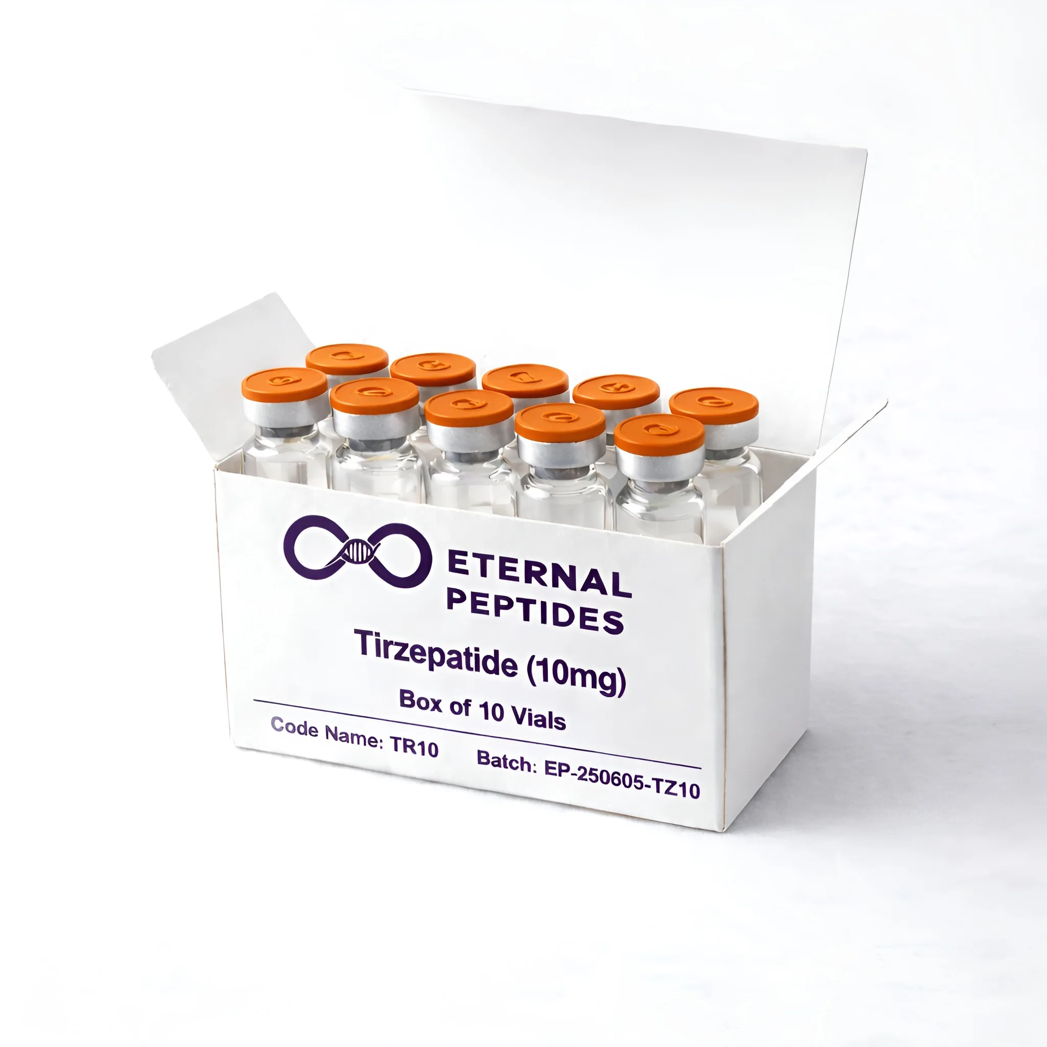 Tirzepatide 10mg research peptide